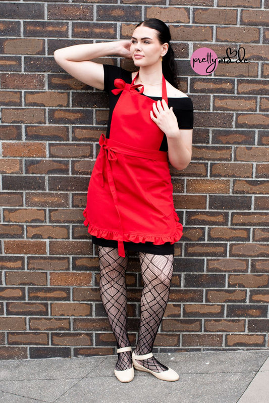 The Taylor Red Apron