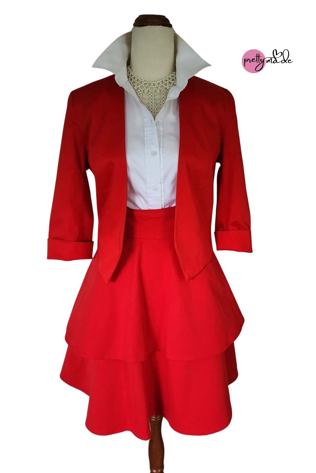 The Hibiscus wrap skirt