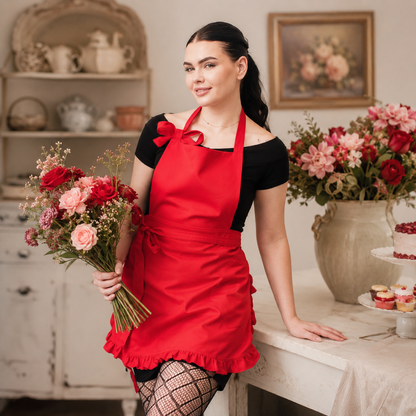 The Taylor Red Apron