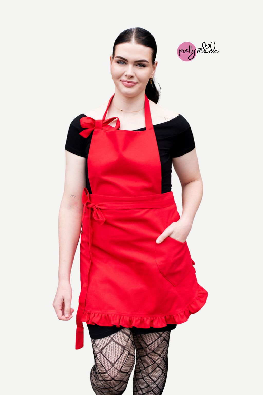 The Taylor Red Apron