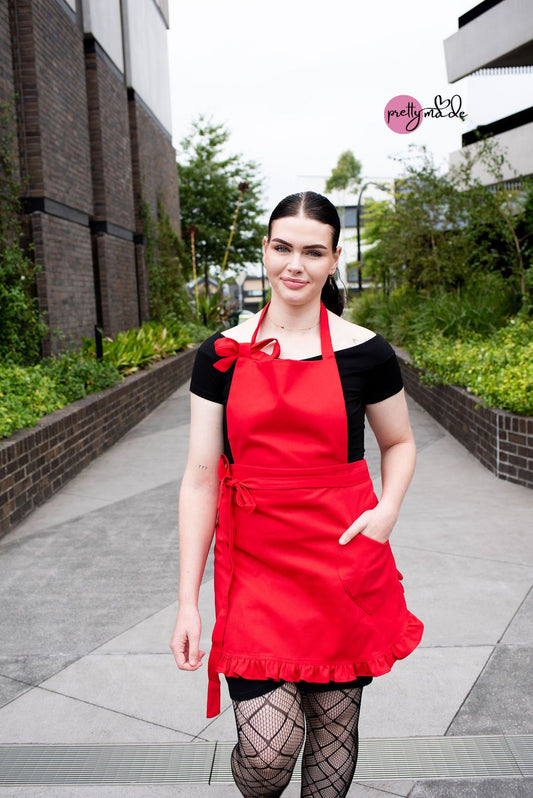The Taylor Red Apron